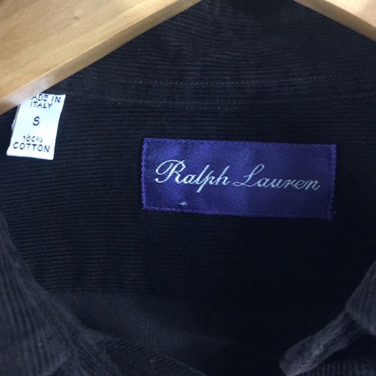 Ralph Lauren Purple Label Blue Corduroy Shirt