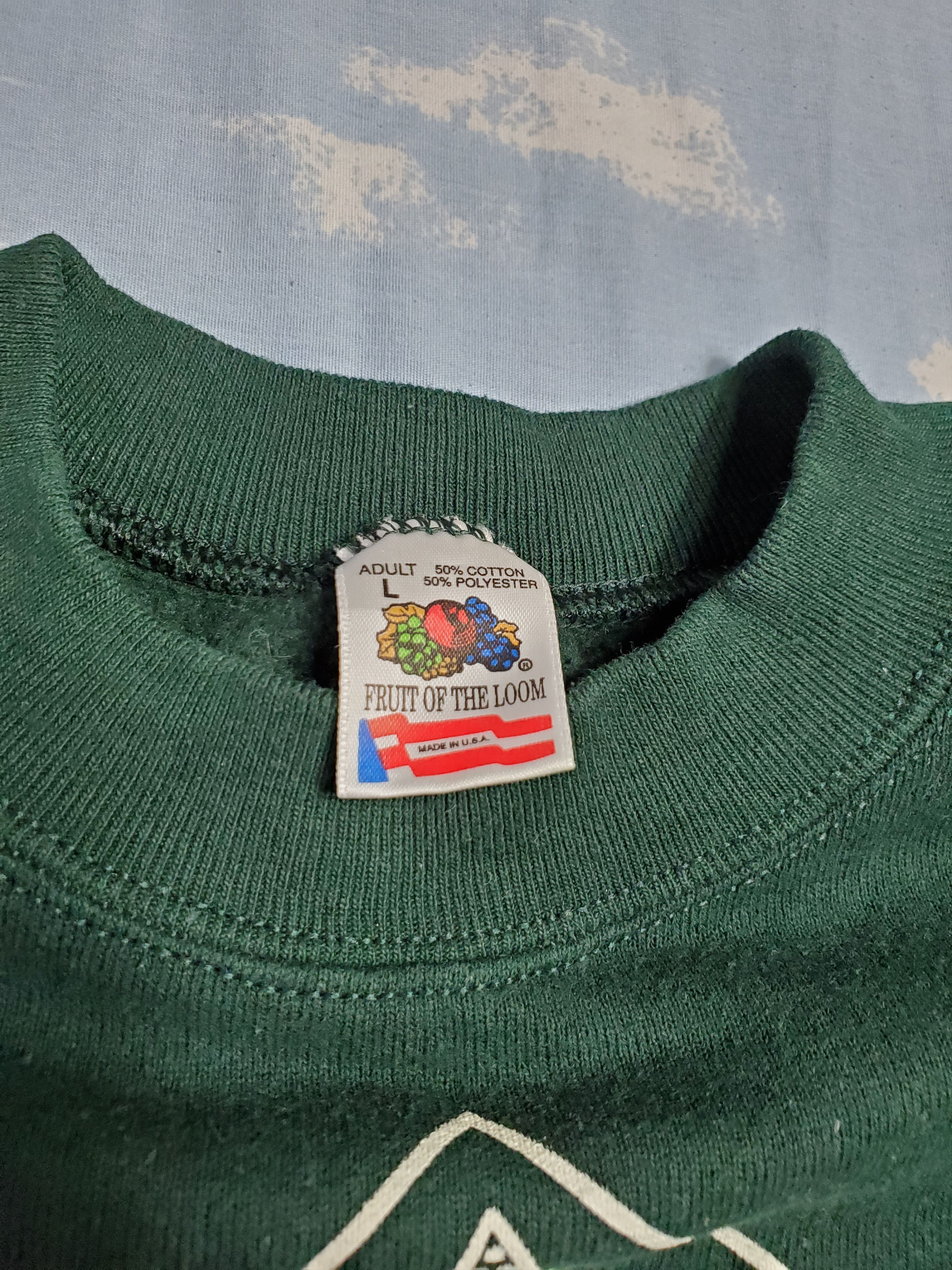 Fruit Of The Loom × Vintage Vintage KinderCare 25 Years Next Generation Sweater Size US L / EU 52-54 / 3 - 2 Thumbnail