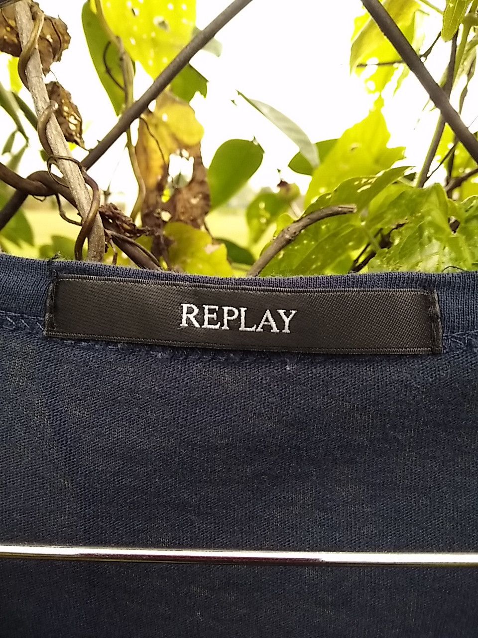 TSHIRT REPLAY BLUE ISSUE