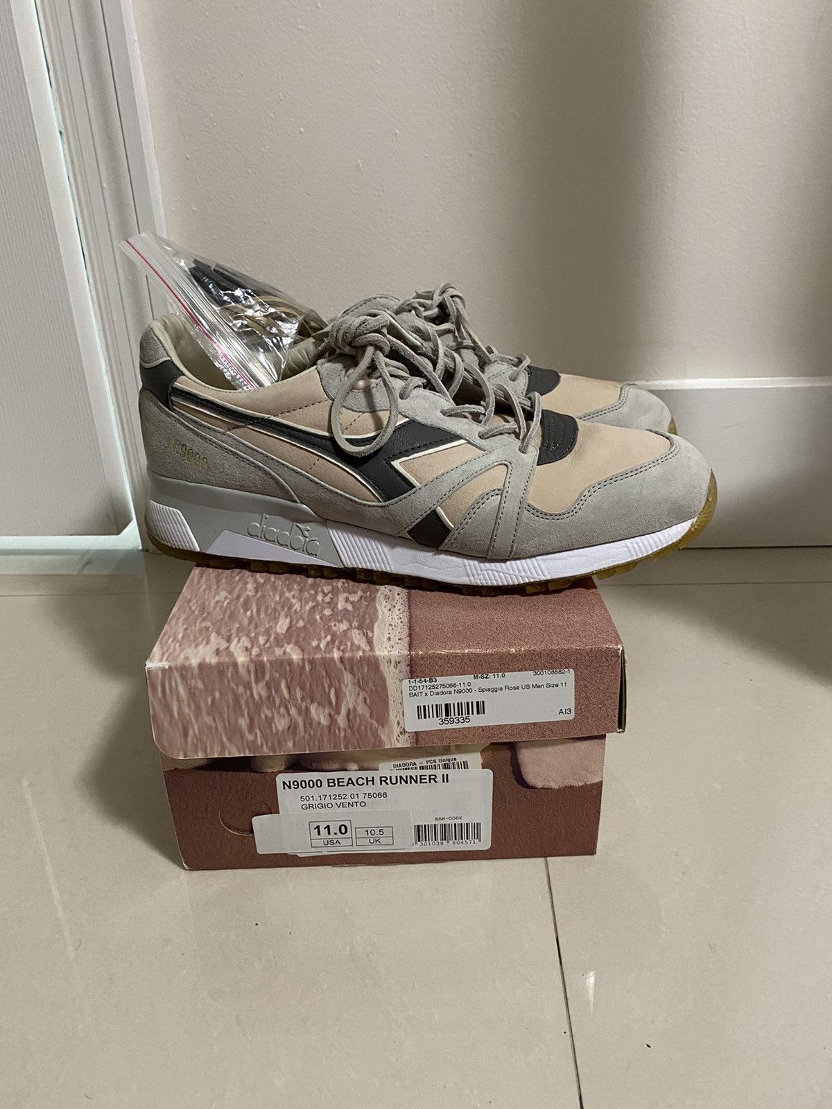 Bait x diadora n9000 spiaggia rosa clearance