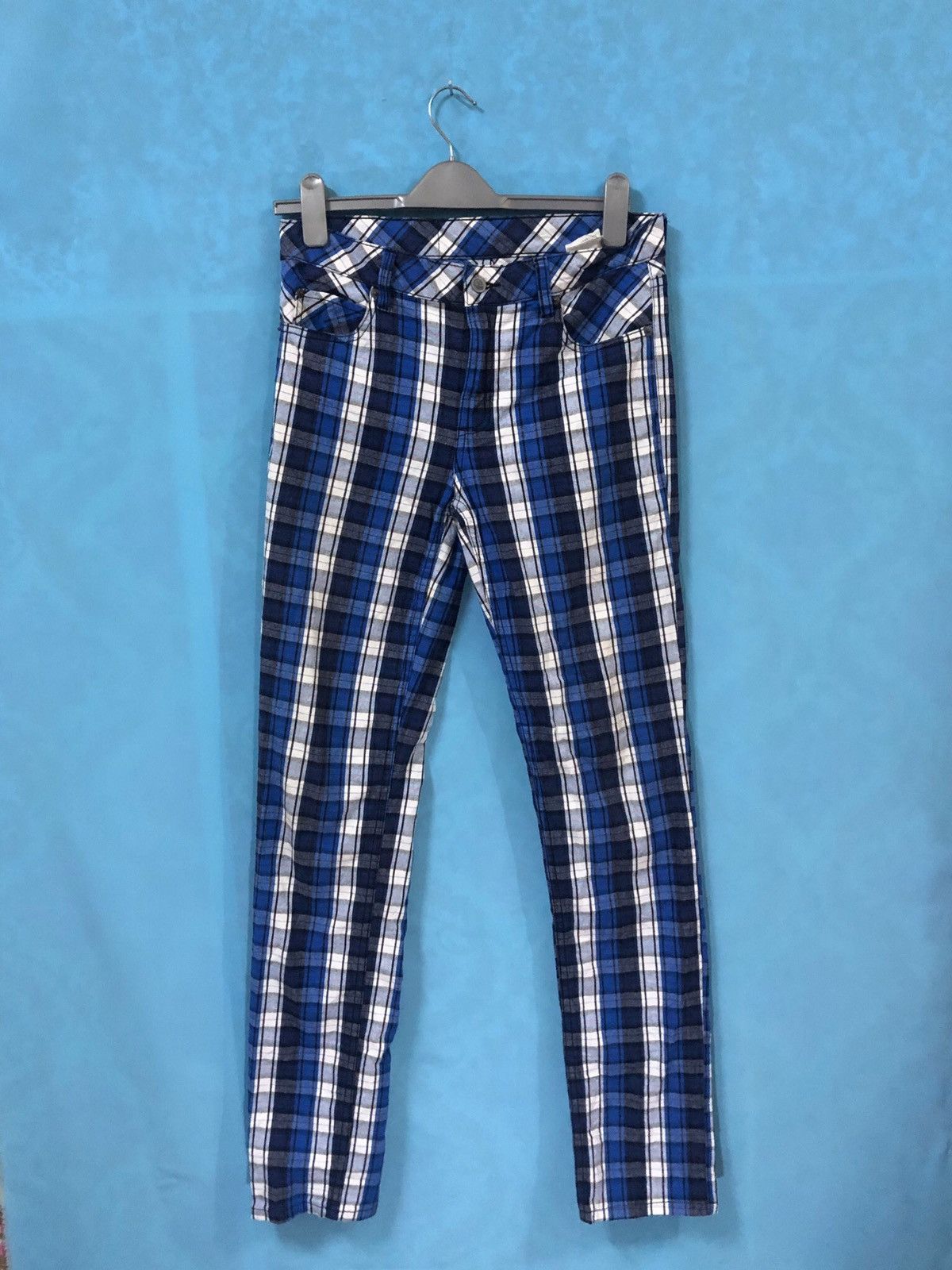 Cheap Monday CHEAP MONDAY tartan skinny pants Size US 32 / EU 48 - 1 Thumbnail