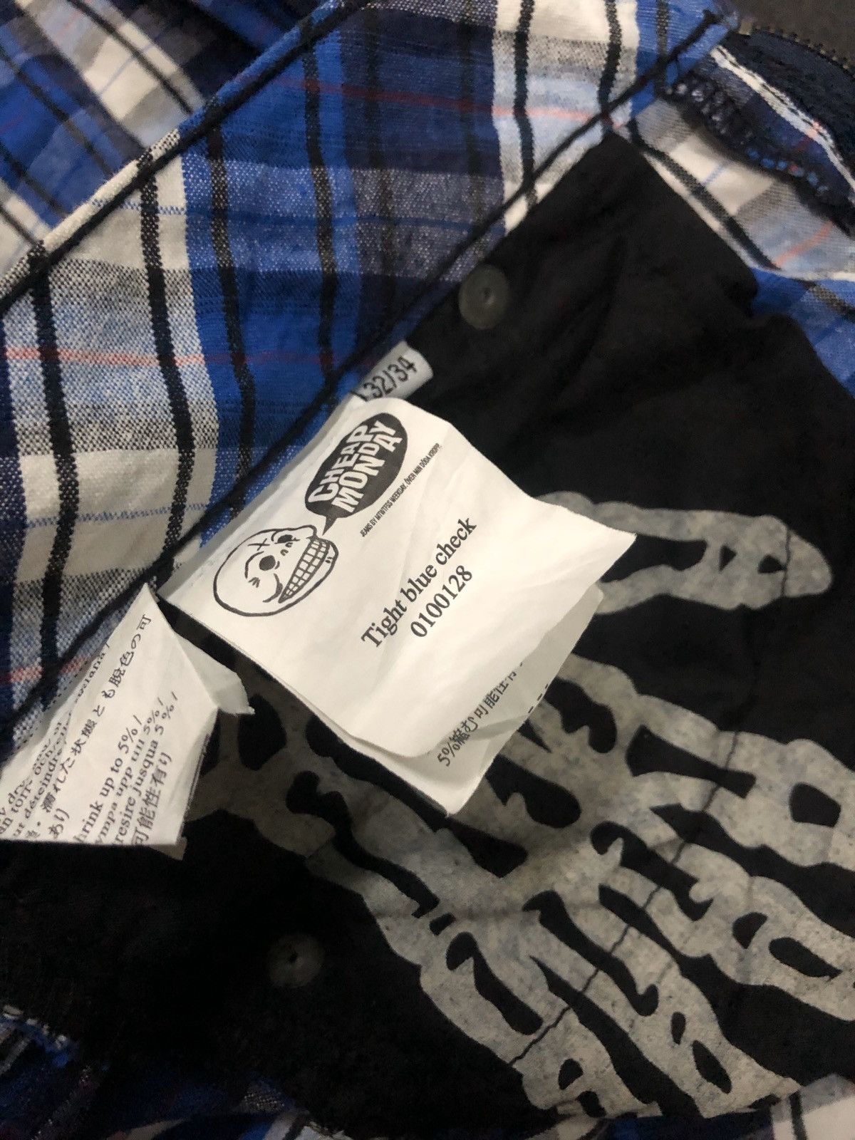 Cheap Monday CHEAP MONDAY tartan skinny pants Size US 32 / EU 48 - 4 Thumbnail