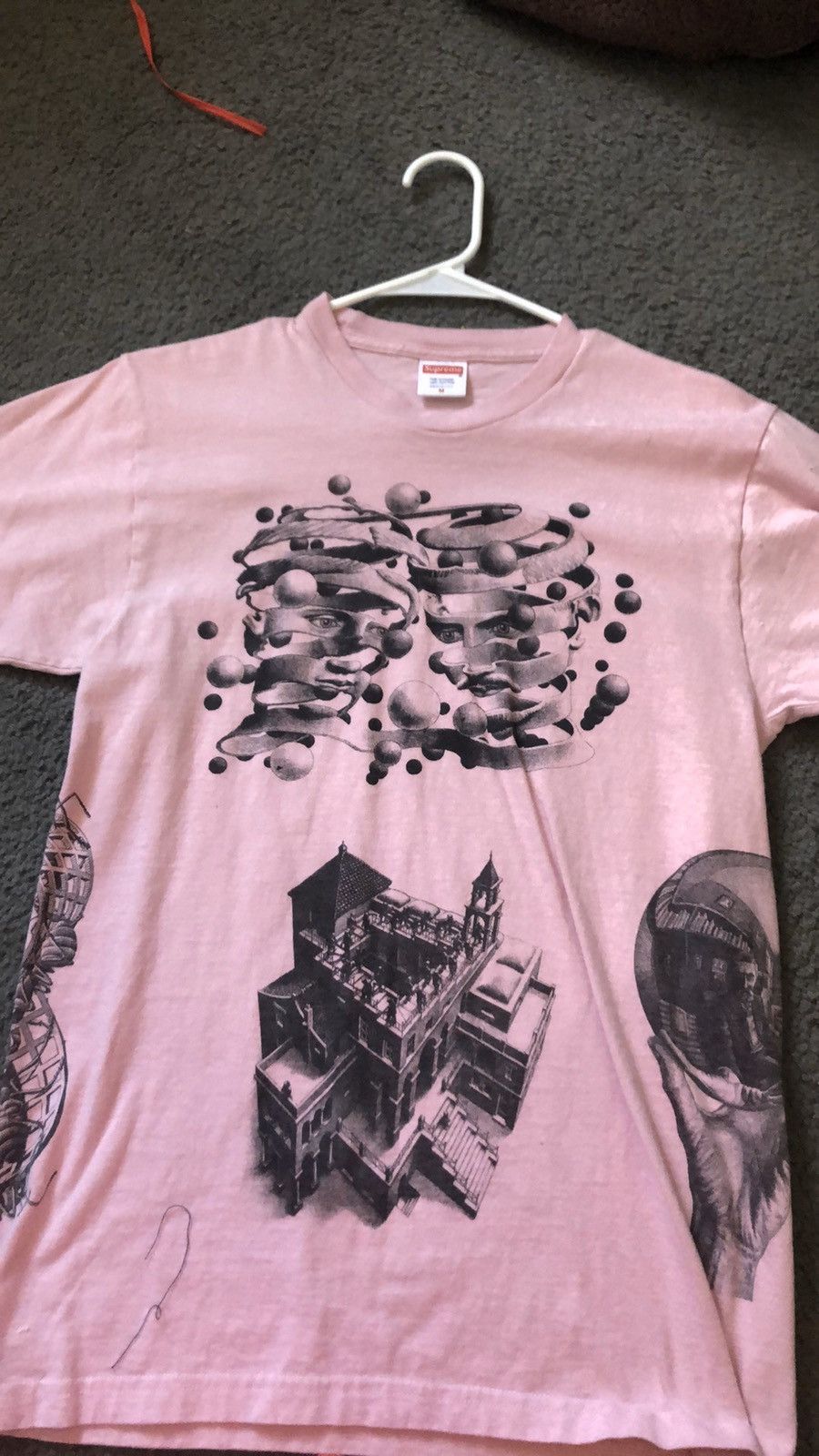 Supreme MC Escher Collage box logo tee | Grailed