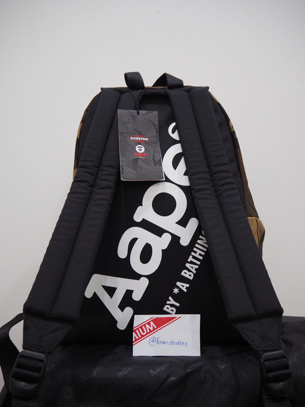 Rare A Bathing Ape x Eastpak Backpack Camo Menswear