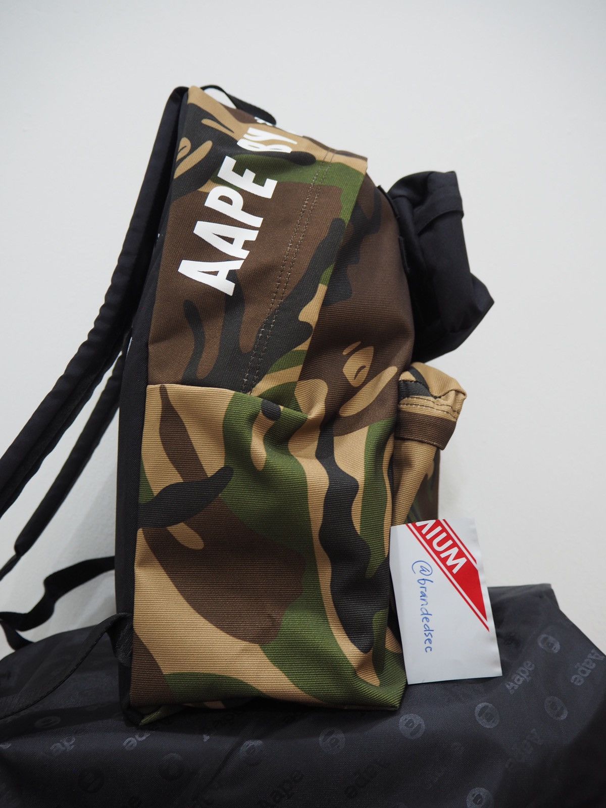 Rare A Bathing Ape x Eastpak Backpack Camo Menswear