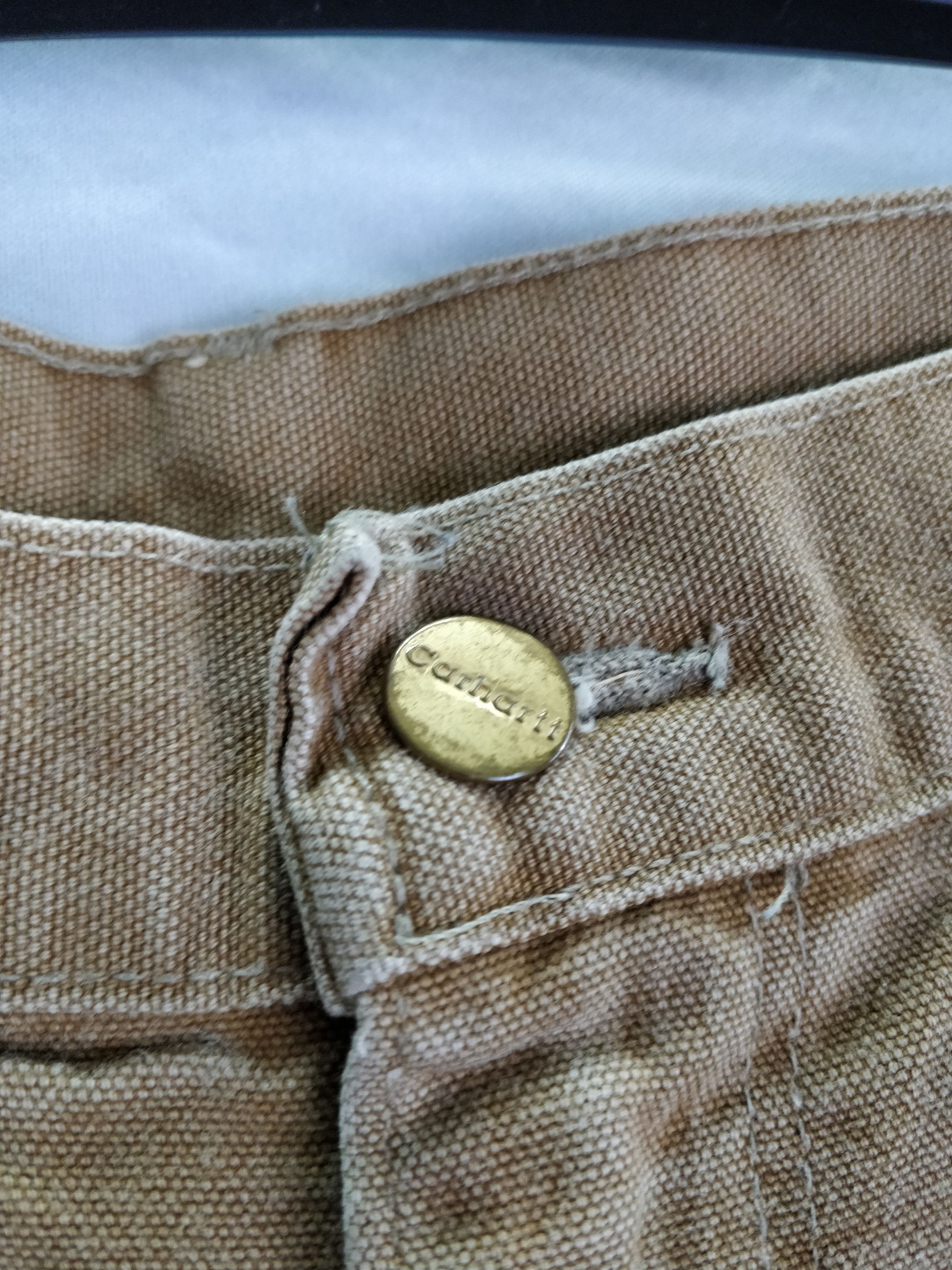 Carhartt #1324 Carhatt 90' Carpenter Double Knee Pants vintage Size US 36 / EU 52 - 6 Thumbnail