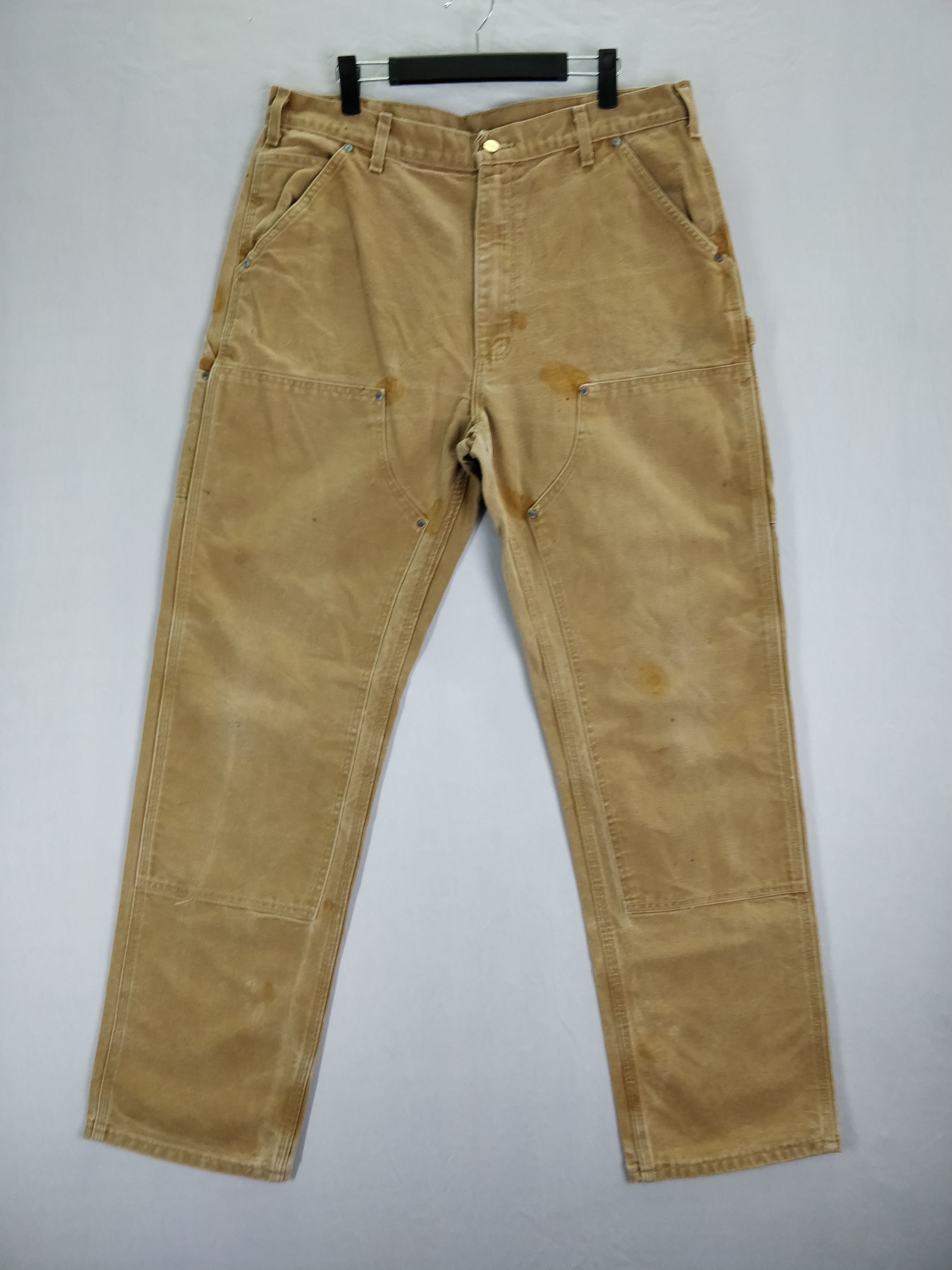 Carhartt #1324 Carhatt 90' Carpenter Double Knee Pants vintage Size US 36 / EU 52 - 1 Thumbnail