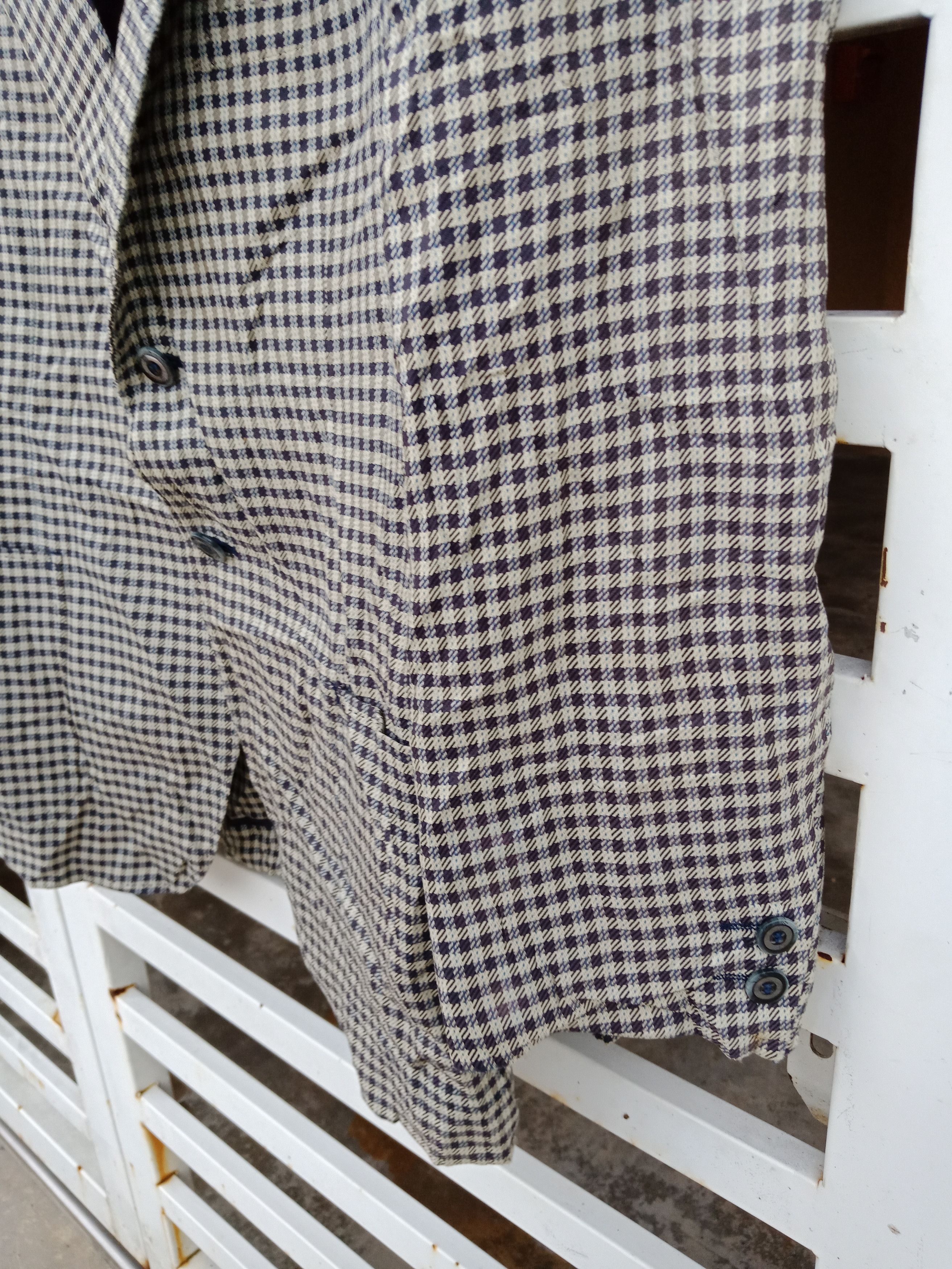 Yves Saint Laurent Luxury Yves Saint Laurent Plaid Tartan Blazer Size US M / EU 48-50 / 2 - 10 Thumbnail