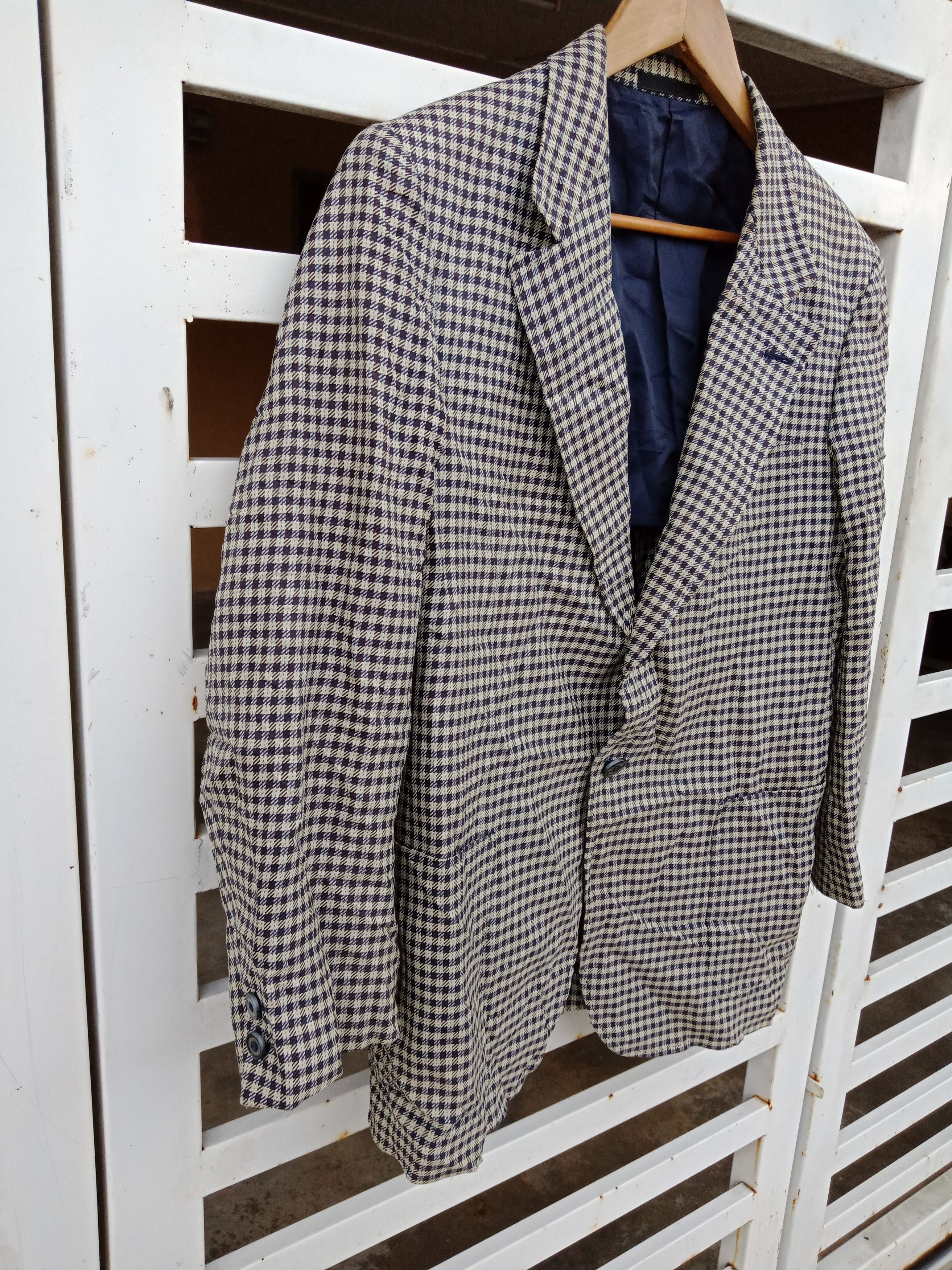 Yves Saint Laurent Luxury Yves Saint Laurent Plaid Tartan Blazer Size US M / EU 48-50 / 2 - 4 Thumbnail