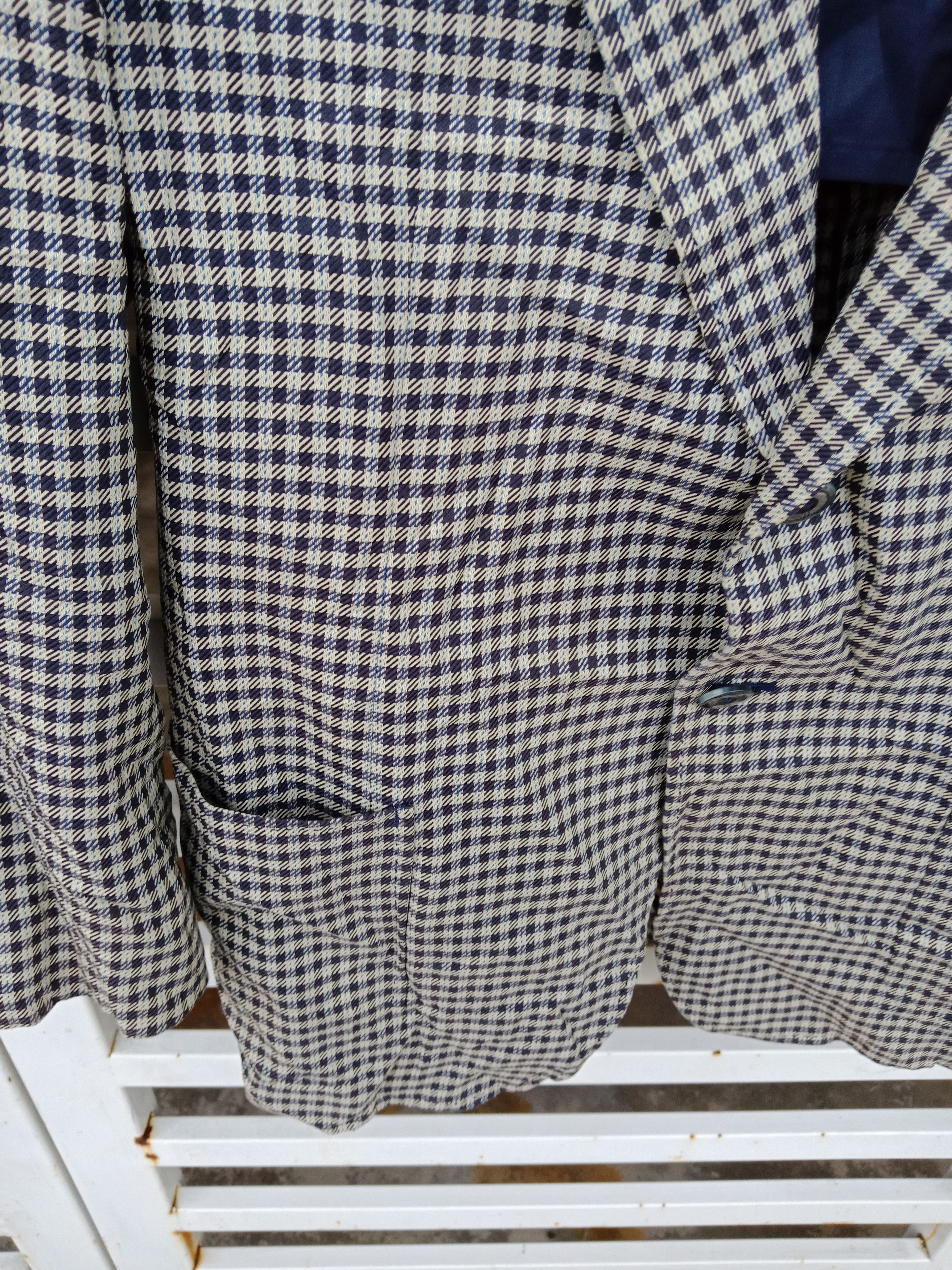 Yves Saint Laurent Luxury Yves Saint Laurent Plaid Tartan Blazer Size US M / EU 48-50 / 2 - 6 Thumbnail