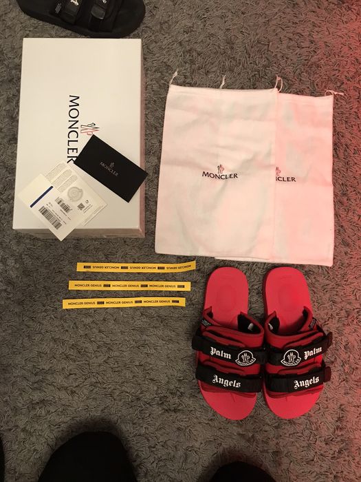 Suicoke x palm angels x moncler hot sale