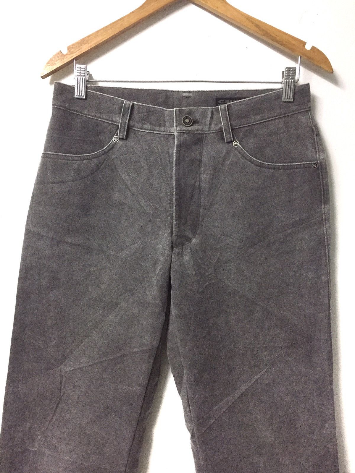 Gaultier Homme Objet JPG Jean Paul Gaultier Objet Homme Suede Leather Pants Size US 29 - 3 Thumbnail