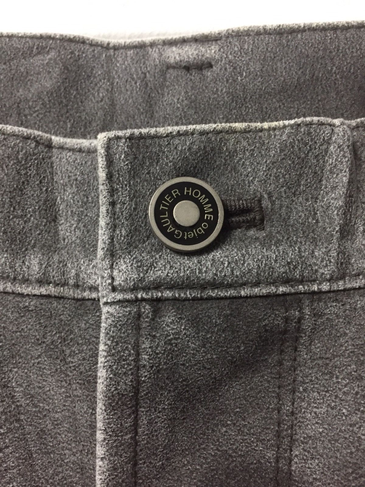 Gaultier Homme Objet JPG Jean Paul Gaultier Objet Homme Suede Leather Pants Size US 29 - 4 Thumbnail