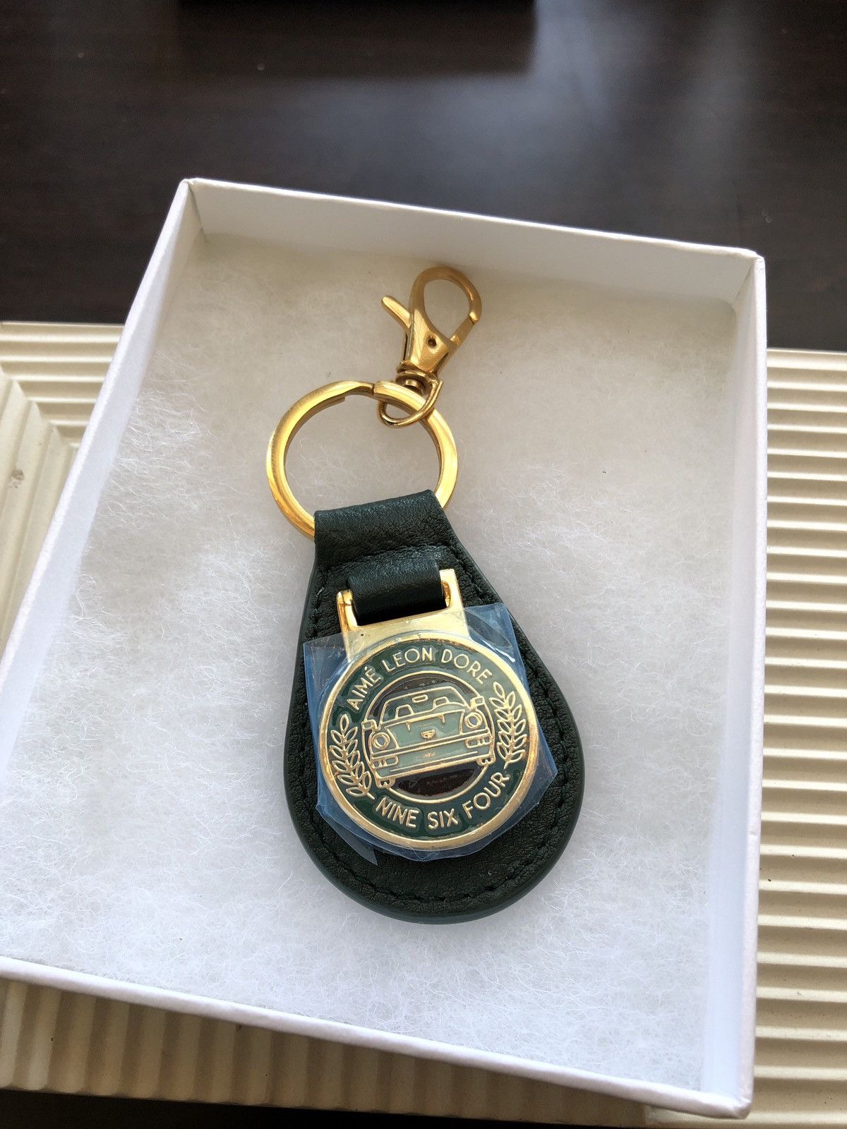 AIMÉ LEON DORE Leather Key Fob キーホルダー Aimé Leon Dore + ALD Leather Key Fob