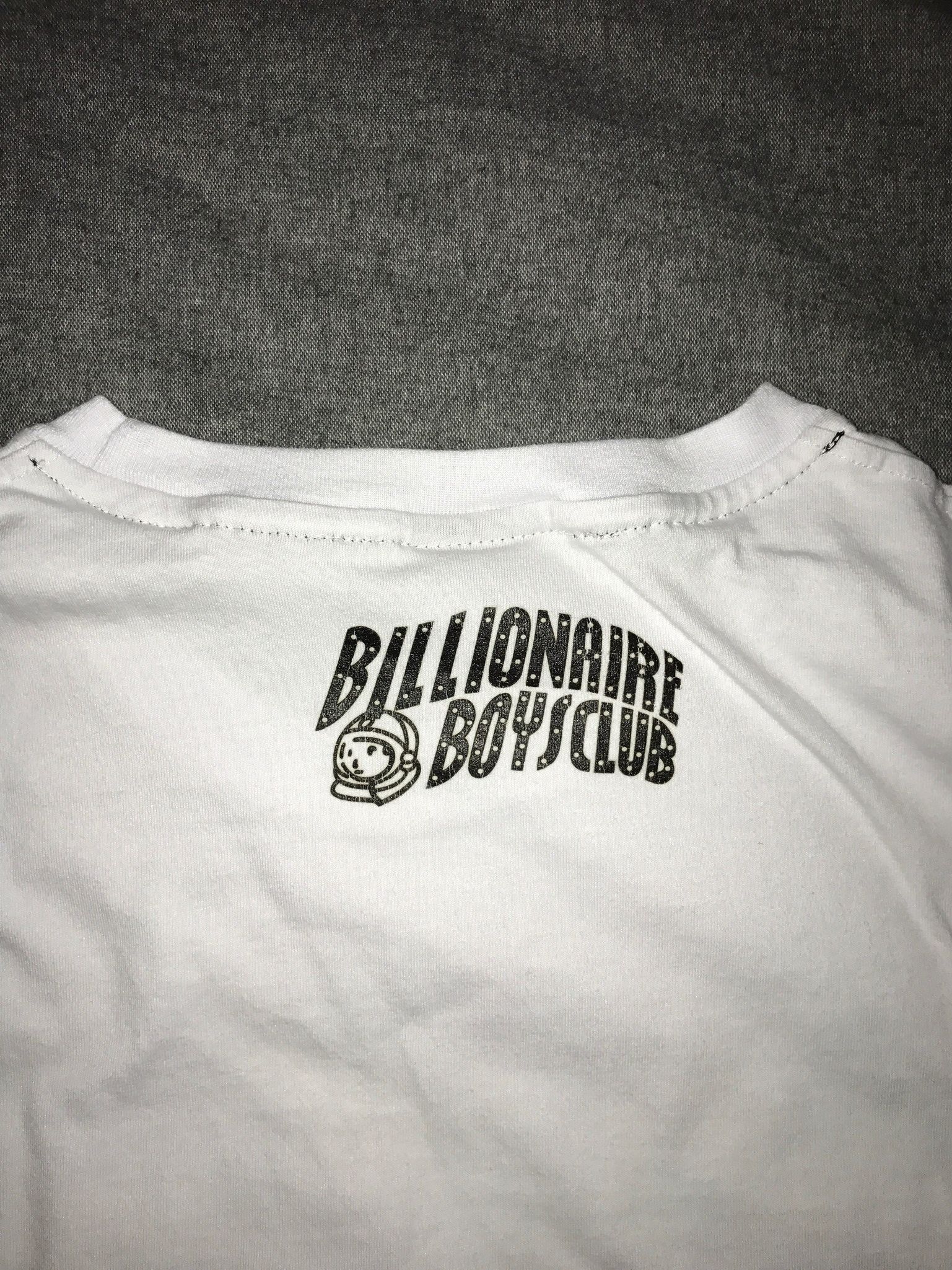 Billionaire Boys Club BBC White/Red Classic T-shirt | Grailed