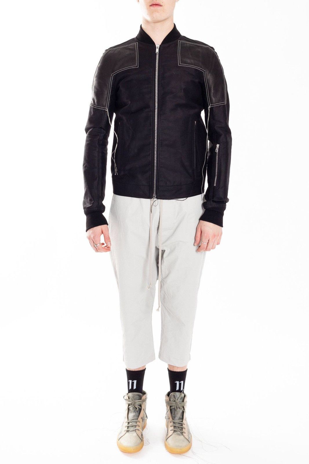ジャケット・アウター Rick Owens SISYROTTERDAM Flight Bomber Rick Owens SISYROTTERDAM Flight Bomber