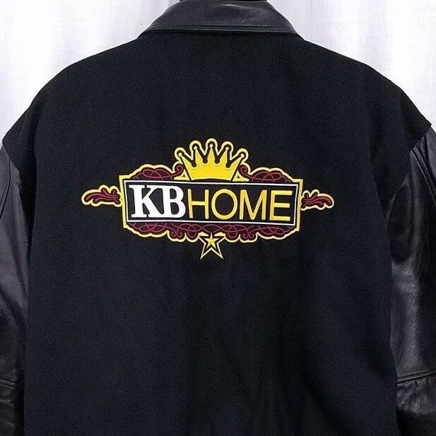 Other KB Home Leather Wool Varsity Jacket Vintage Bomber Size US XL / EU 56 / 4 - 1 Preview