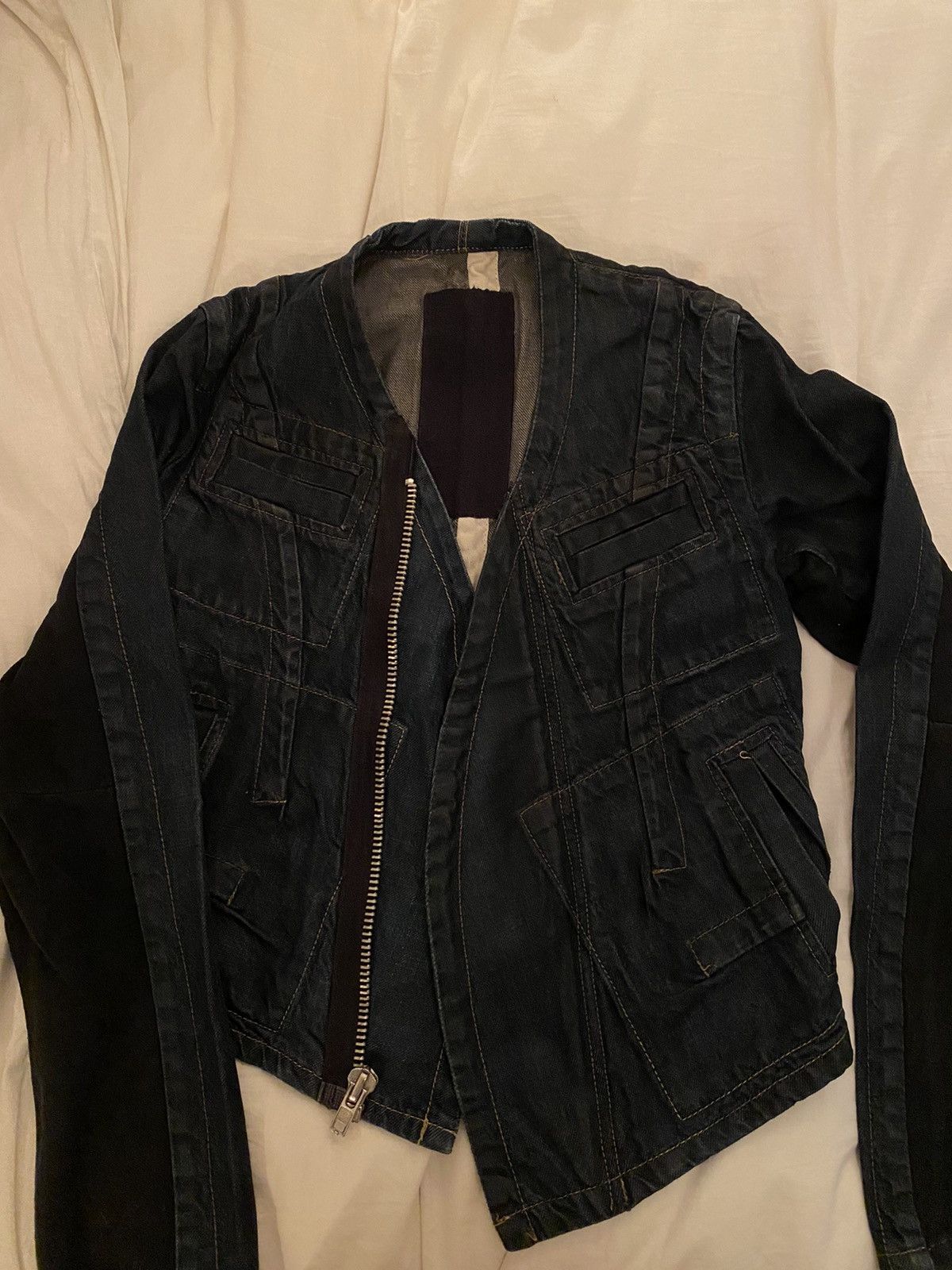 Rick Owens Rick Owens slab denim jacket Size US XS / EU 42 / 0 - 1 Thumbnail