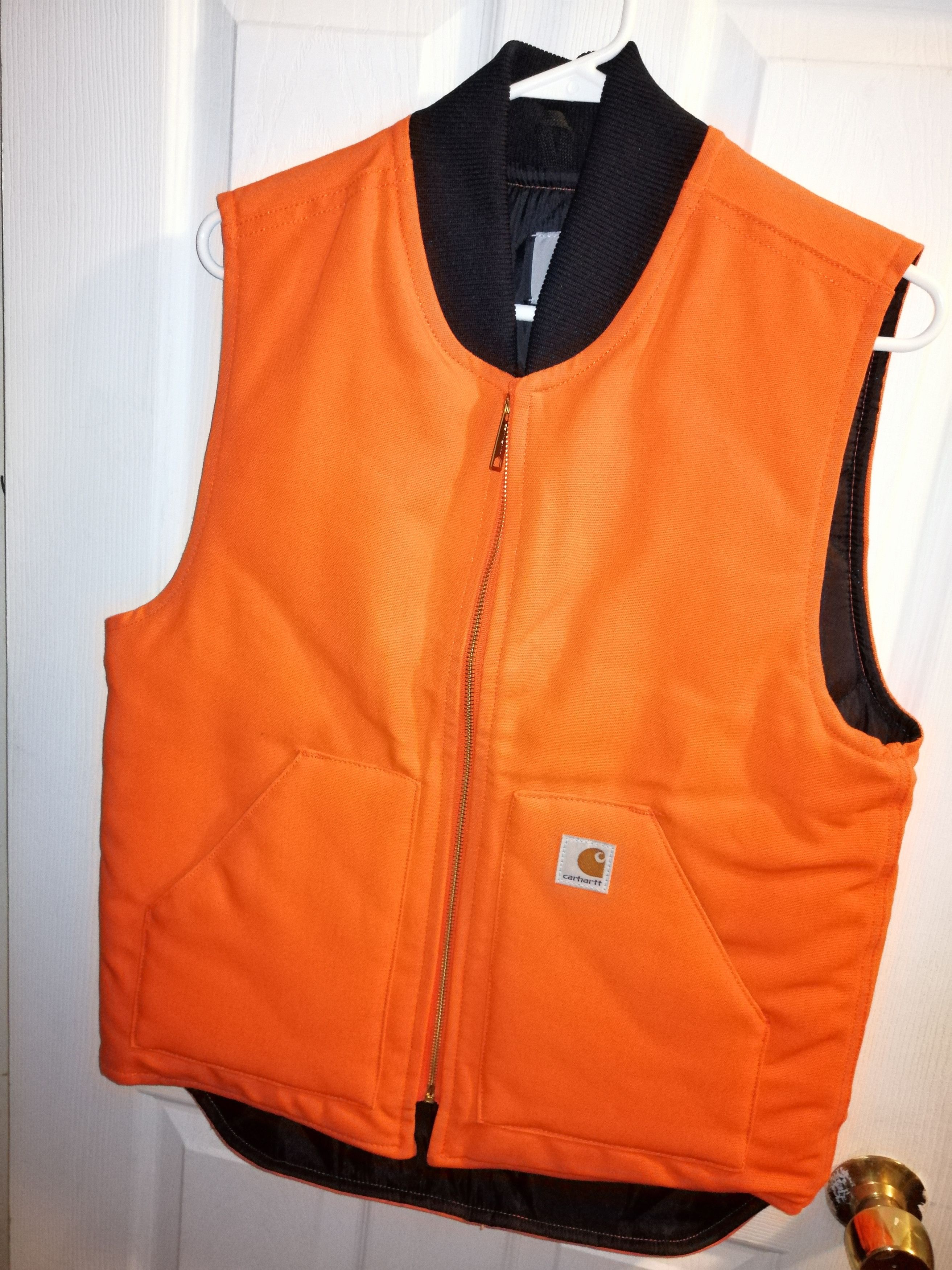 Blaze orange carhartt online vest