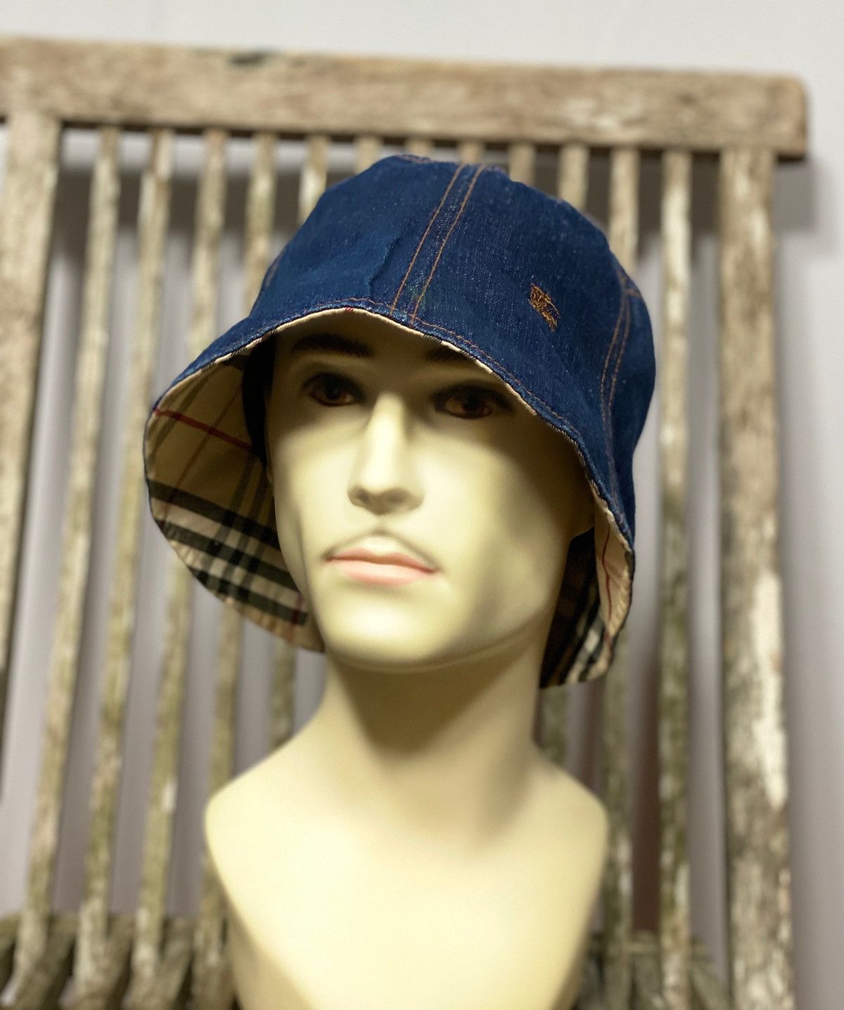 BURBERRY デニム バケットハット 757630C0-CD34-4AB4-8E99-