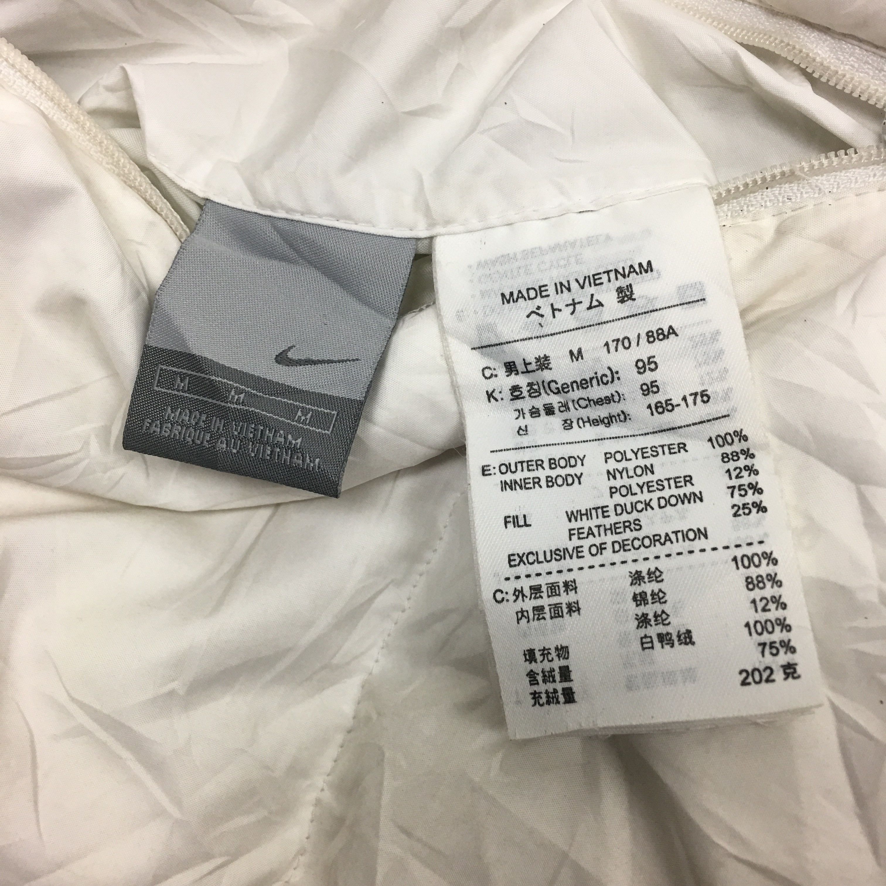 Nike NIKE Double Sided Puffer Padded Down Jacket Designer Size US M / EU 48-50 / 2 - 11 Thumbnail