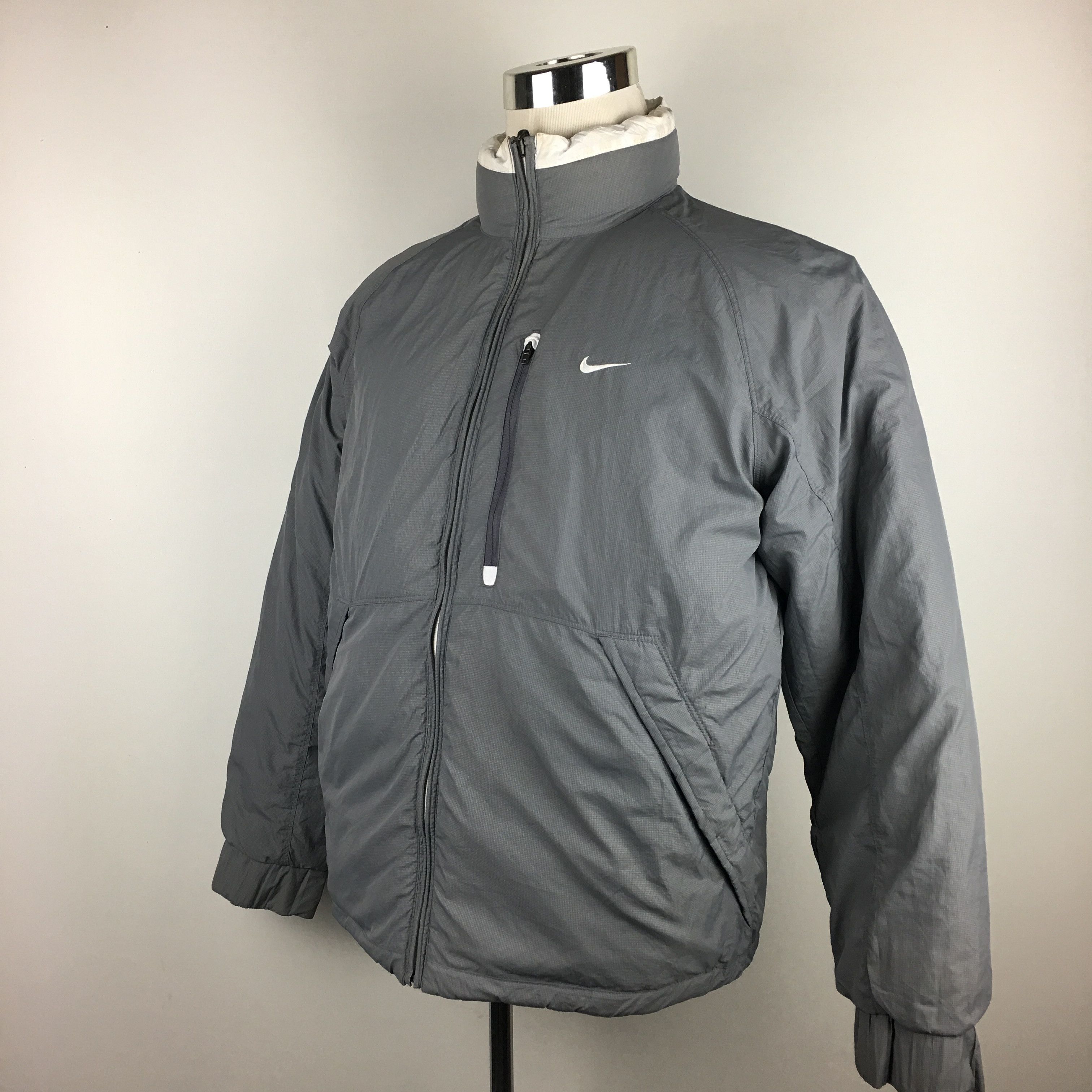 Nike NIKE Double Sided Puffer Padded Down Jacket Designer Size US M / EU 48-50 / 2 - 4 Thumbnail