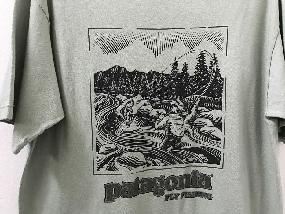 patagonia Fly fishing T-shirt ☆デッドストック-