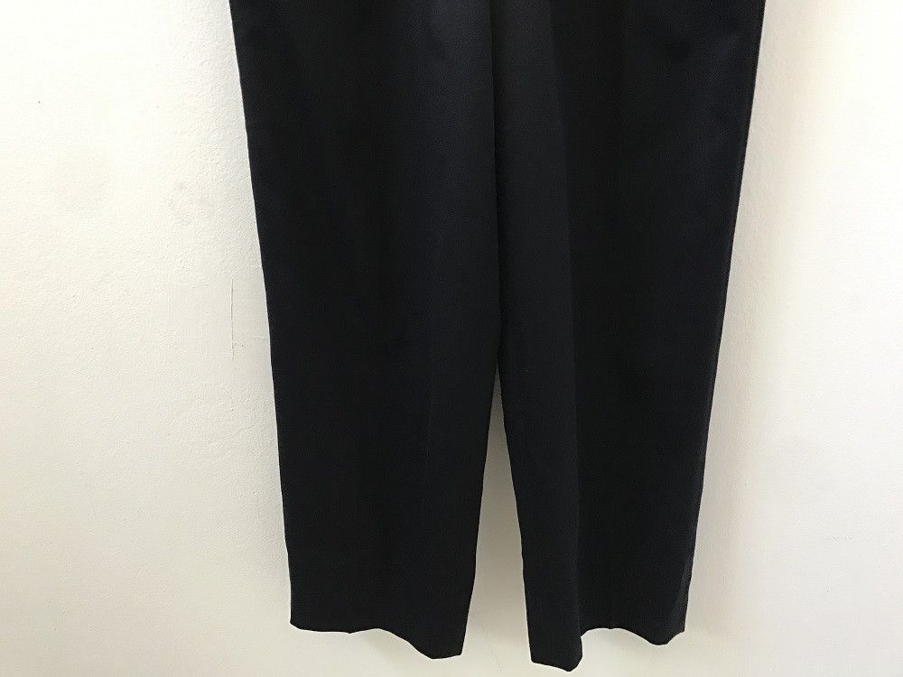 Vtg CDG Homme AD1989 Japan Navy Blue Wool Trouser Pant Bottoms