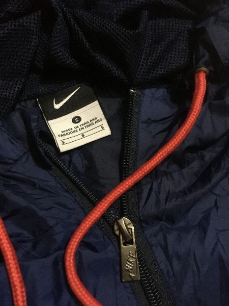 Nike F.C. Barcelona zip-up hooded windbreaker jacket Outerwear