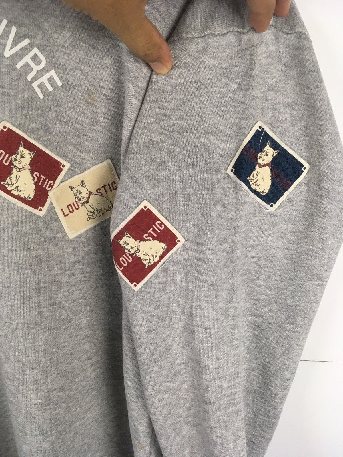 Vintage Vintage Loustic Dog Patches Medium Size Sweatshirt Size US M / EU 48-50 / 2 - 3 Thumbnail