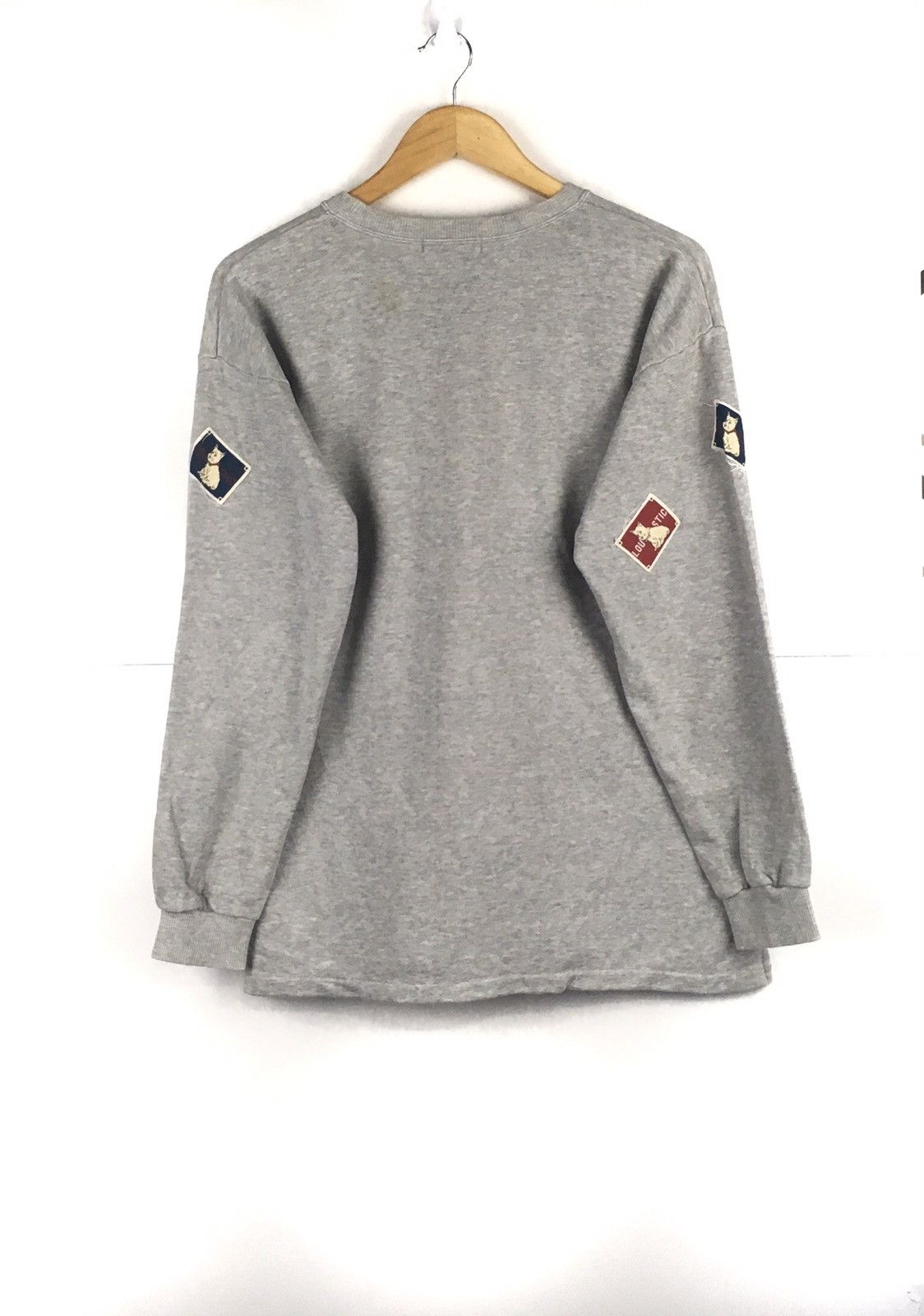Vintage Vintage Loustic Dog Patches Medium Size Sweatshirt Size US M / EU 48-50 / 2 - 4 Thumbnail