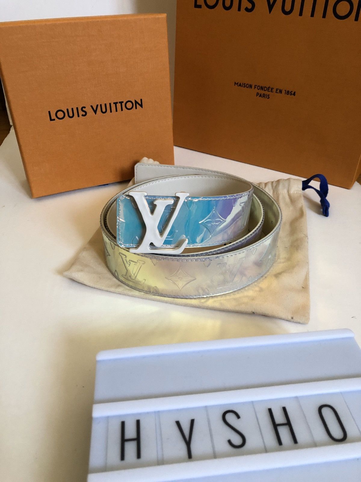 louis vuitton reflective belt