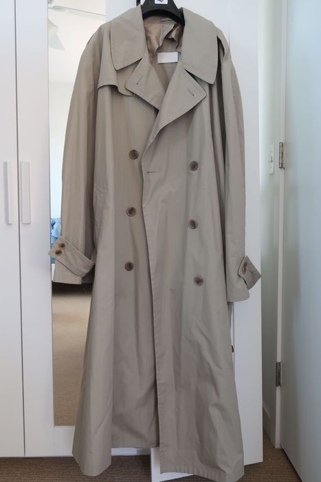 Maison Margiela MARTIN MARGIELA 2000 SPRING XXL oversized trench | Grailed