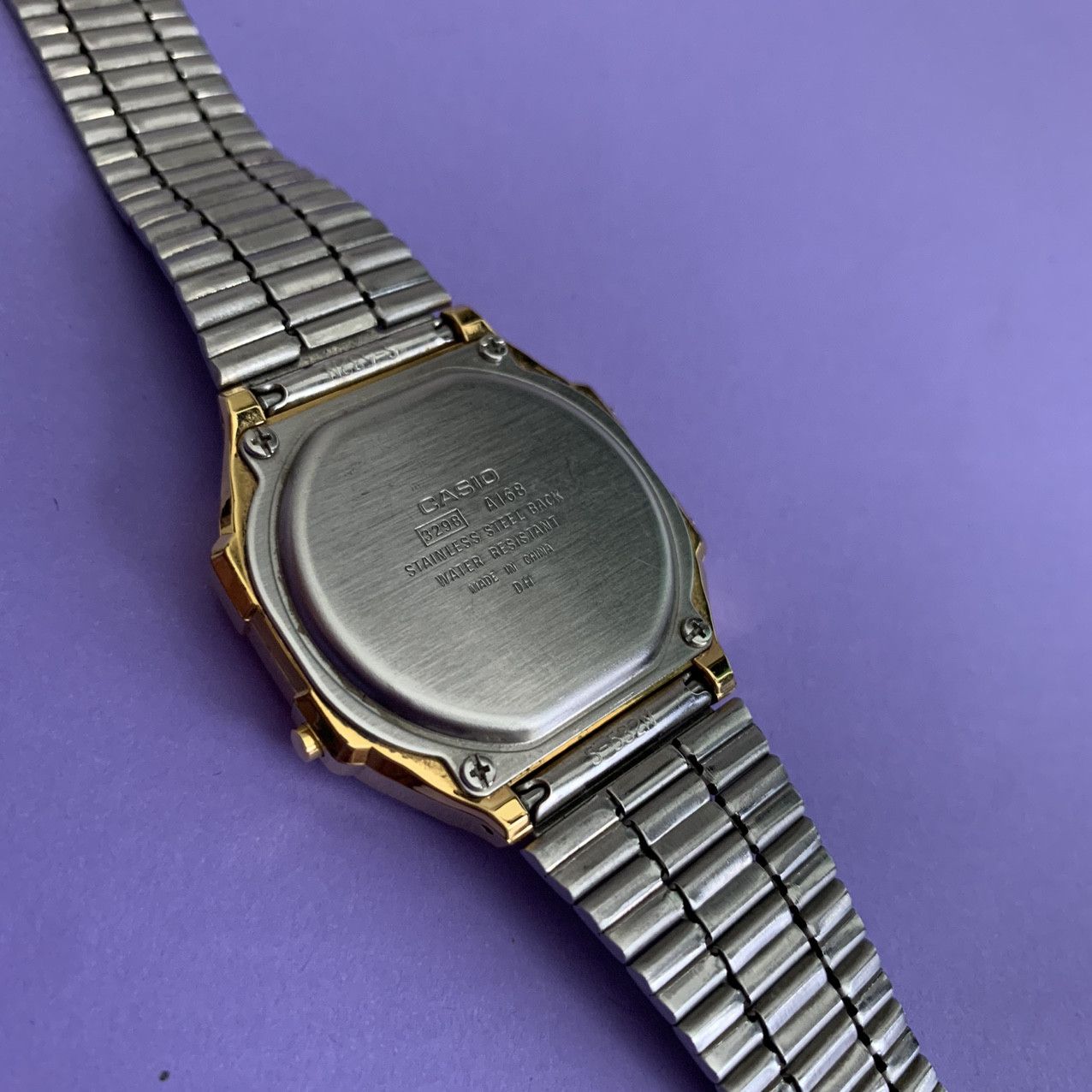 Vintage Gold Casio Vintage Style Watch A158W Size ONE SIZE - 2 Preview