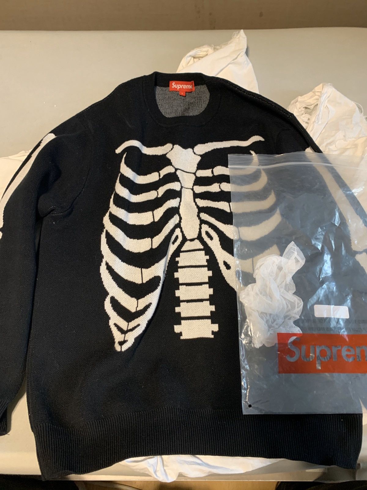 Supreme bones sweater store