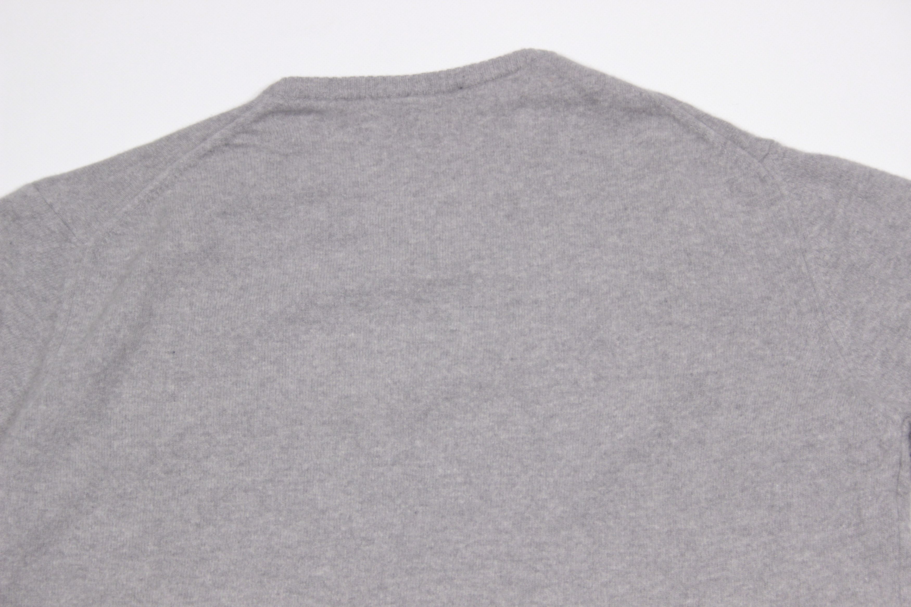 Armor-Lux Wool Logo Grey Sweater Size US XL / EU 56 / 4 - 5 Thumbnail