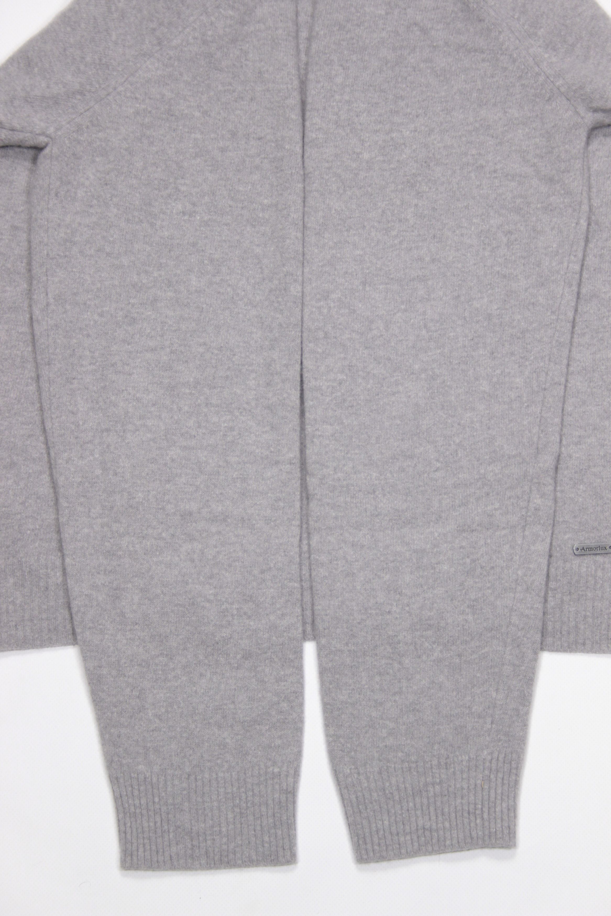Armor-Lux Wool Logo Grey Sweater Size US XL / EU 56 / 4 - 7 Thumbnail