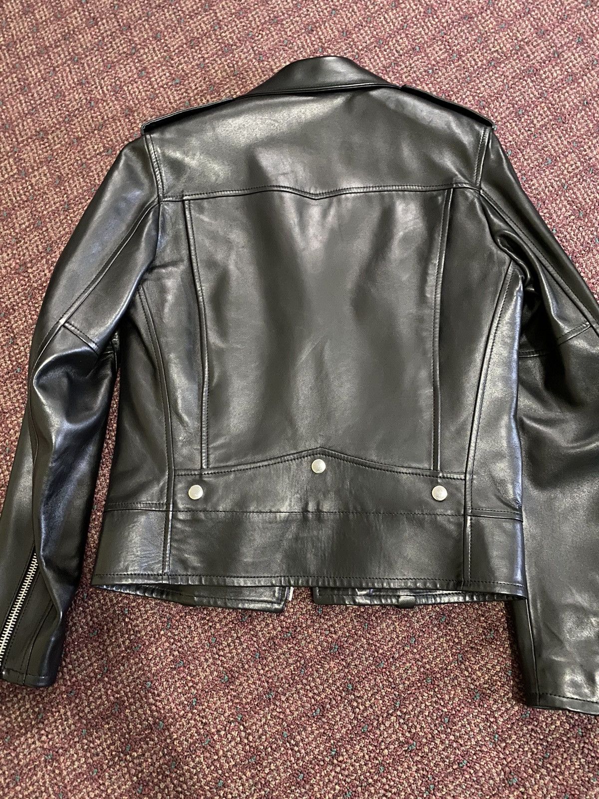 Saint Laurent Paris Saint Laurent L01 Lambskin Motorcycle Jacket Size US S / EU 44-46 / 1 - 4 Thumbnail