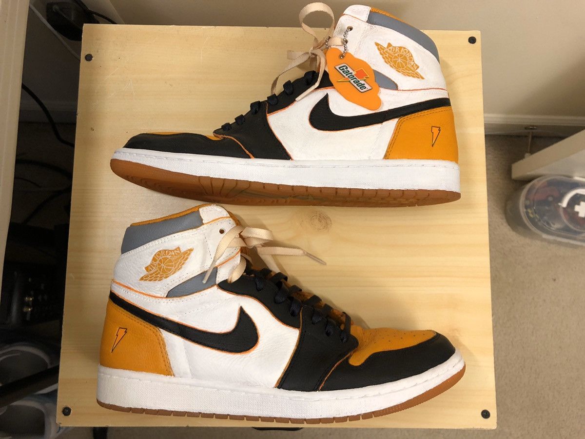 Gatorade Jordan Brand Air Jordan 1 Retro High Gatorade Union Custom Grailed