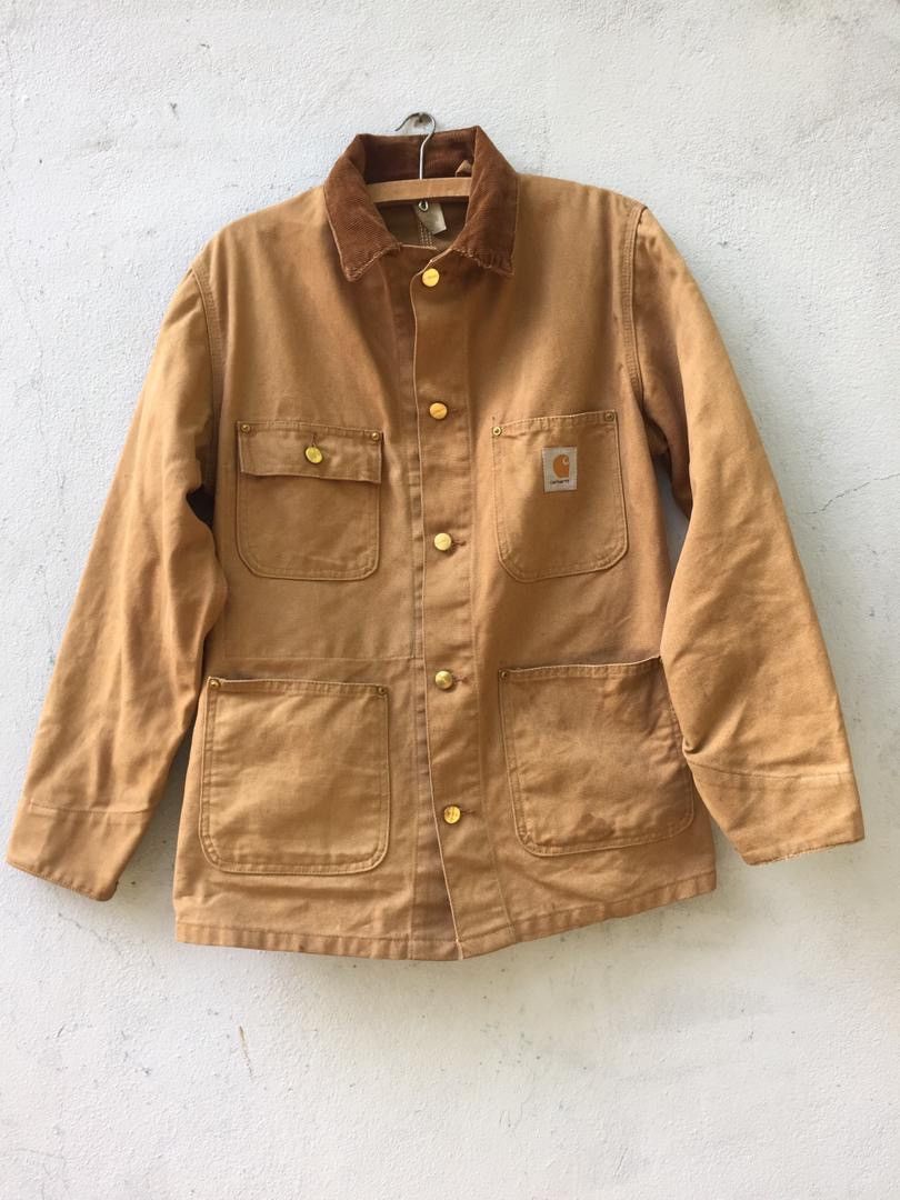 Vintage Carhartt Denim Workwear Jacket