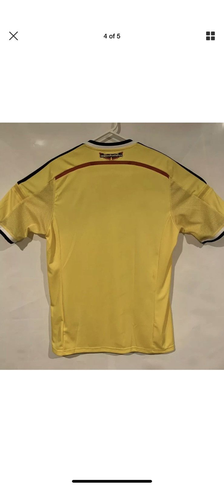 Adidas Adidas Columbia soccer jersey yellow rare authentic Size US M / EU 48-50 / 2 - 4 Thumbnail