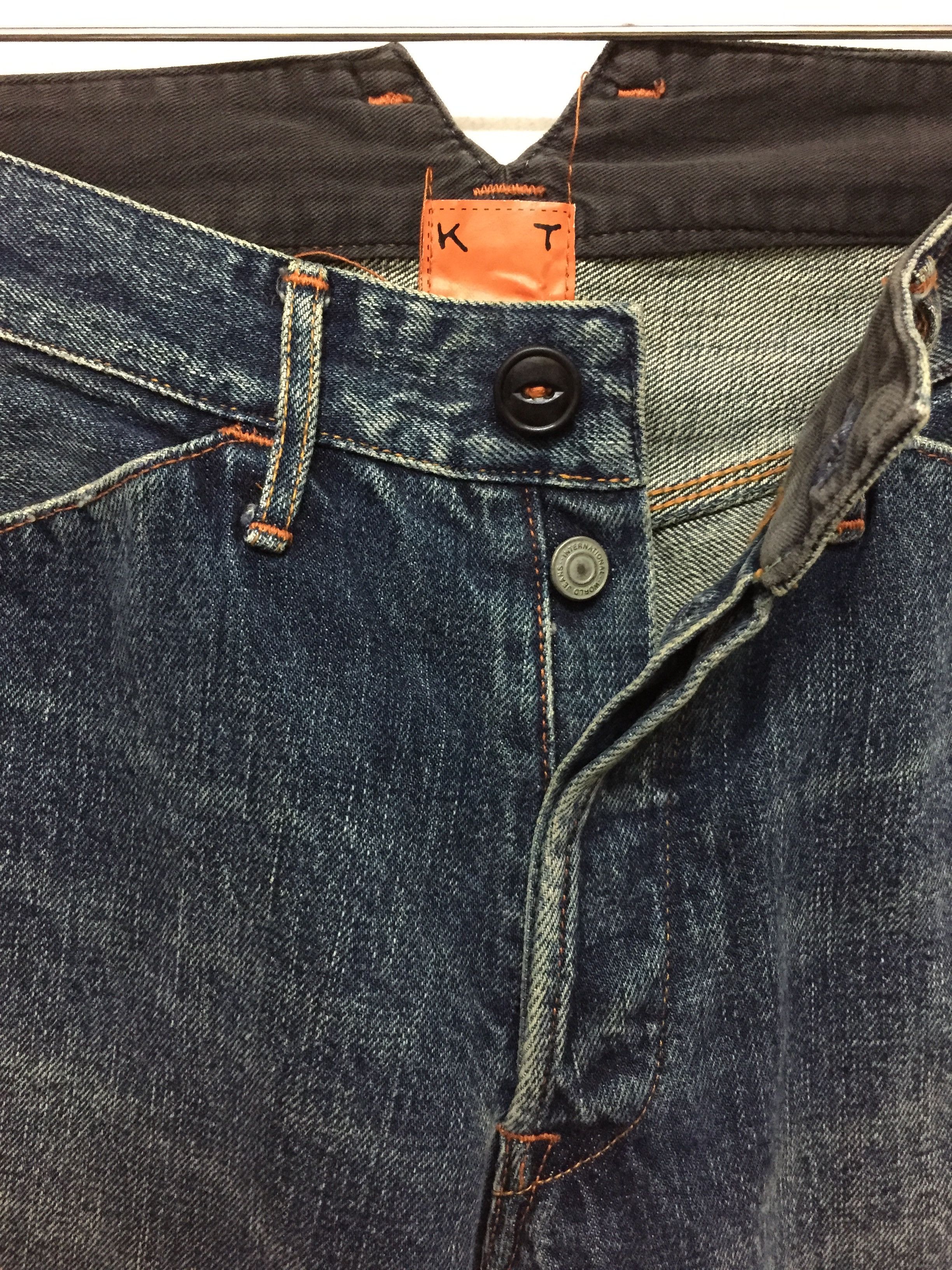 Hiroshi Kato Fishtail bucked back salvage denim kapital Size US 29 - 7 Thumbnail