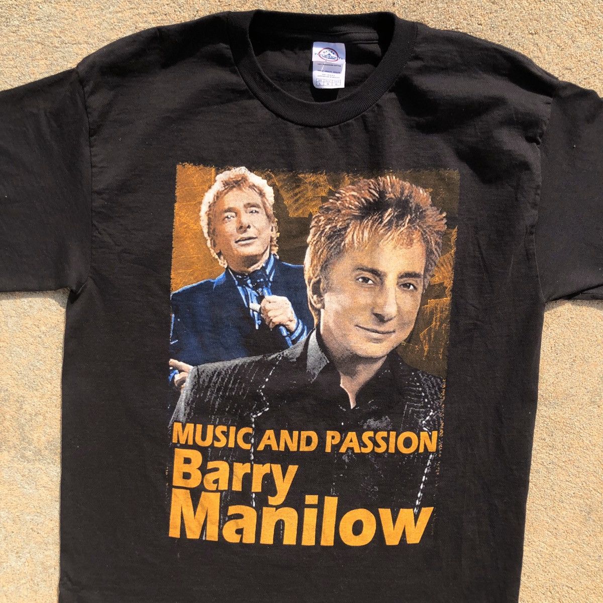 Vintage Vintage Barry Manilow Concert Tour Tee Shirt American Pop | Grailed