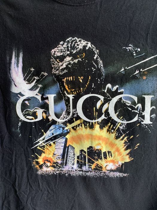 Godzilla store gucci shirt