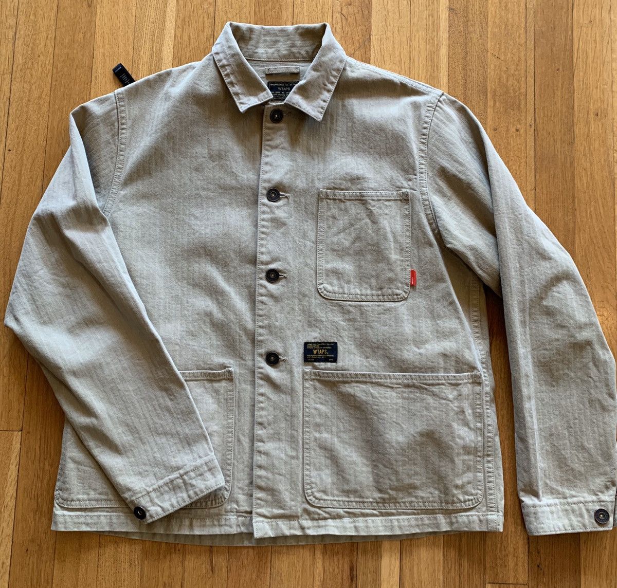 Wtaps WTAPS Hell In Bone Chore Coat Size (2) Medium | Grailed