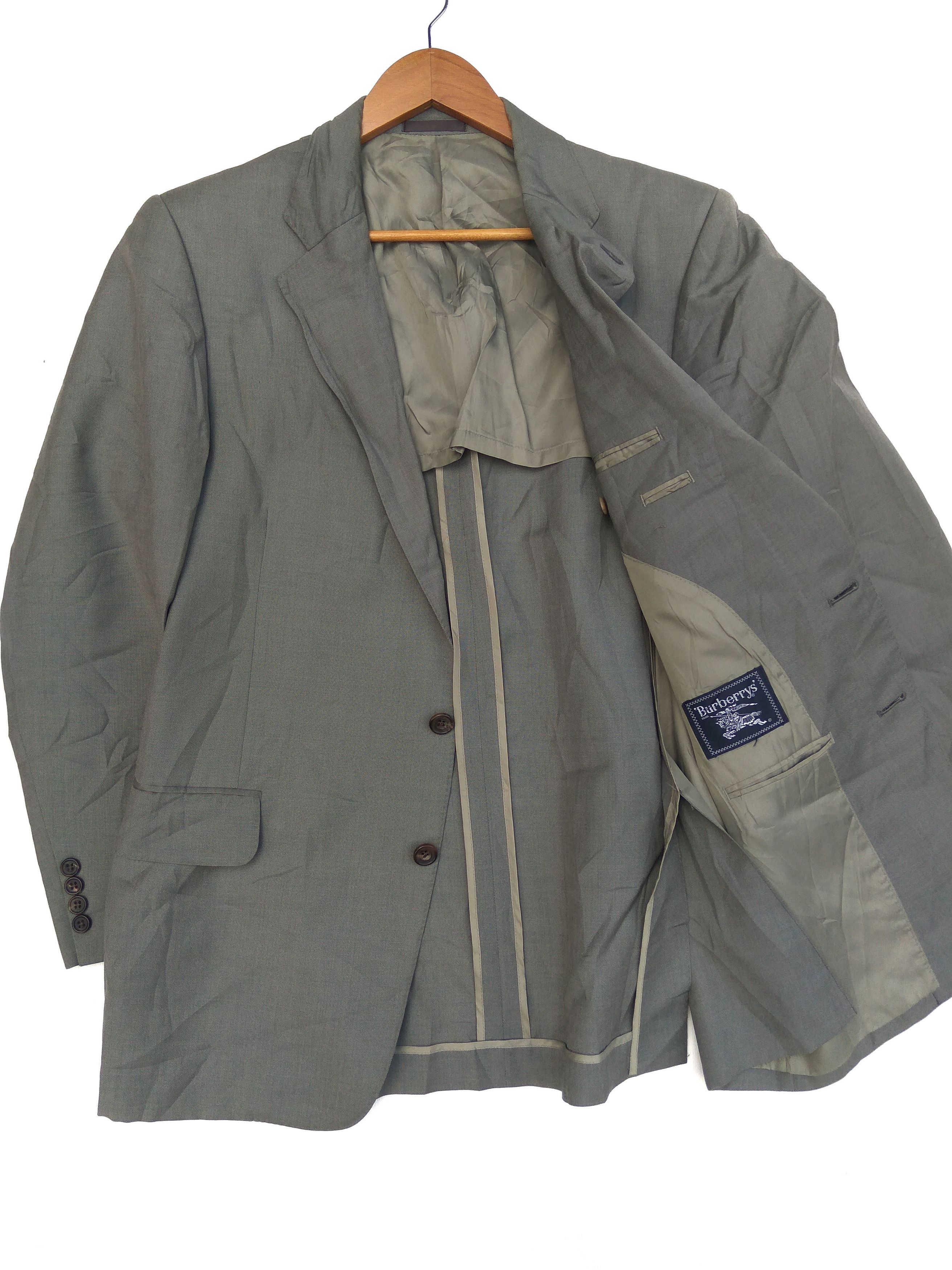 Burberry Vintage Burberry Blazer light jacket Size US L / EU 52-54 / 3 - 1 Thumbnail