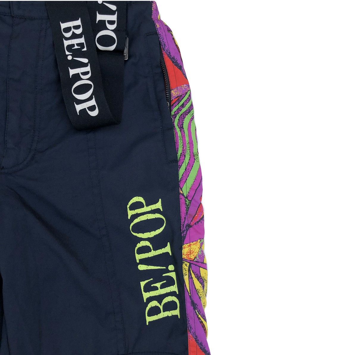 Japanese Brand ☀️Be! Pop Chill Out Bib SkiWear Overalls Pants Size US 29 - 5 Thumbnail