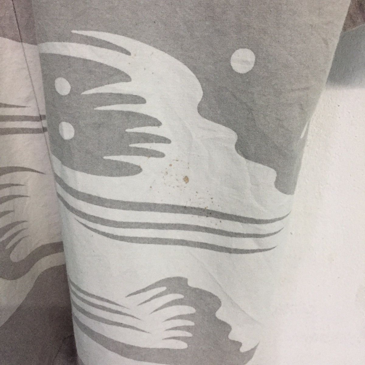 Japanese Brand Art Bird On The Wave Big Wording Japanese Kimono Size US XL / EU 56 / 4 - 4 Thumbnail