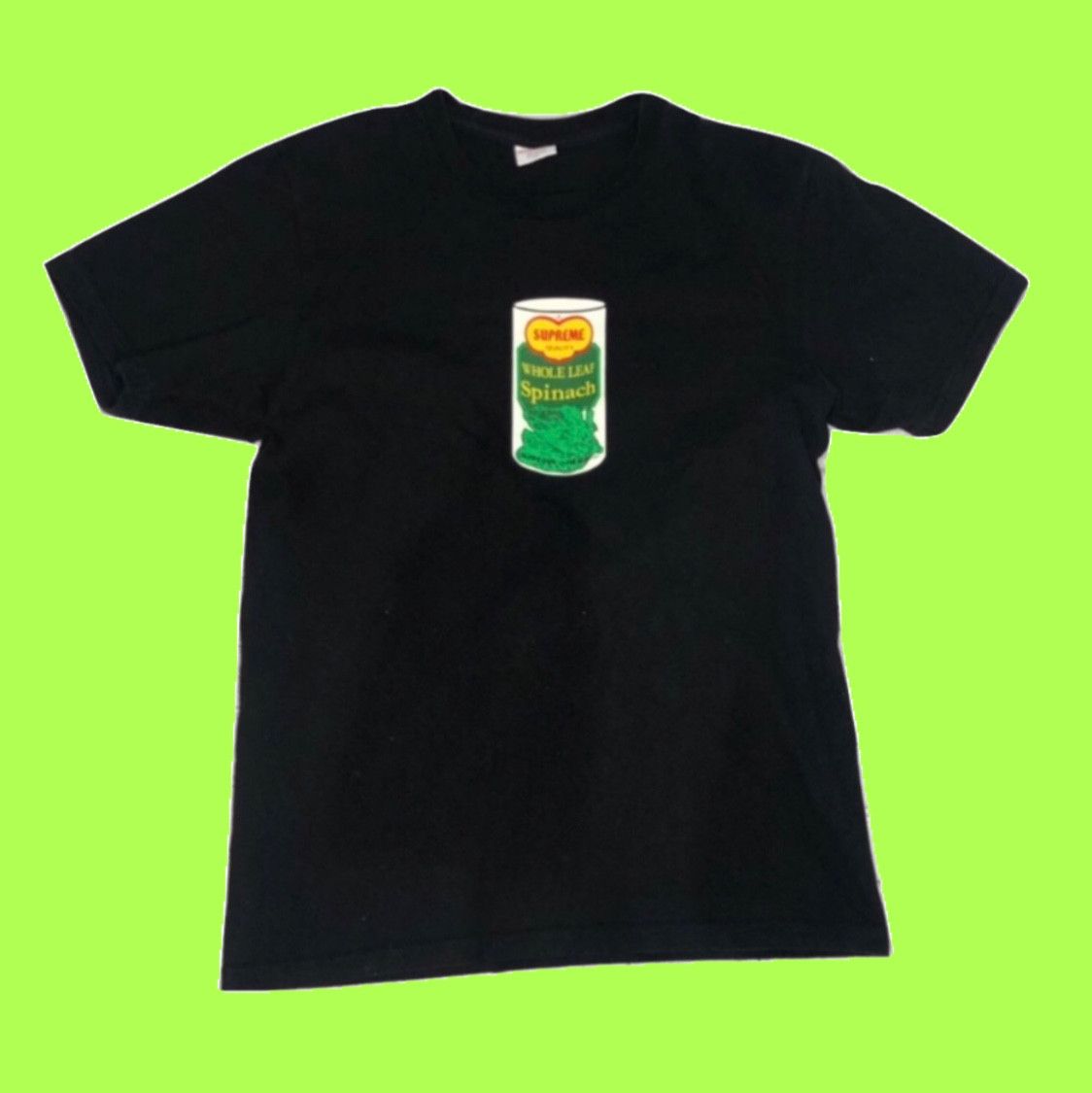 Supreme spinach tee on sale