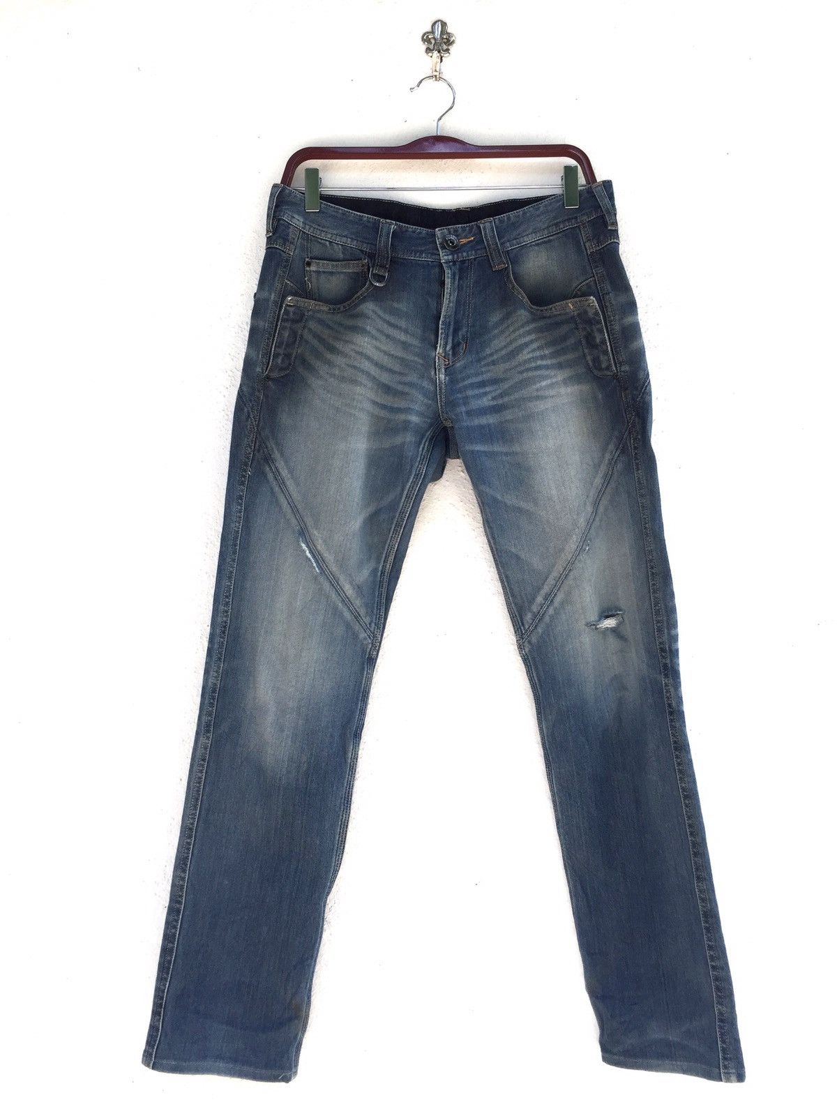Japanese Brand JAPANESE BRAND REILABO DENIM PANTS Size US 30 / EU 46 - 1 Thumbnail